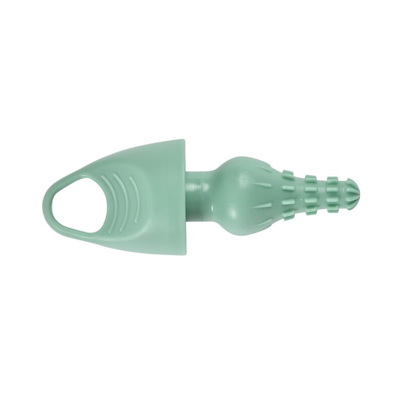 Beaba Escova de limpar biberões em silicone 2 em 1 Verde Sálvia