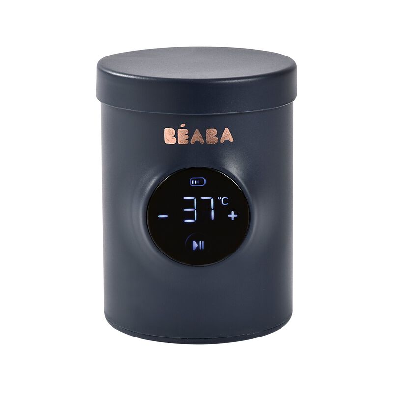 Aquecedor de biberões portátil e sem fios Béaba Milk Nomad Night Blue