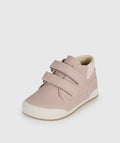  Sapatilha Blanditos Dublin cor Rosa - Vista lateral de Calçado Barefoot Respeitador para menina, com sola fina zero drop.