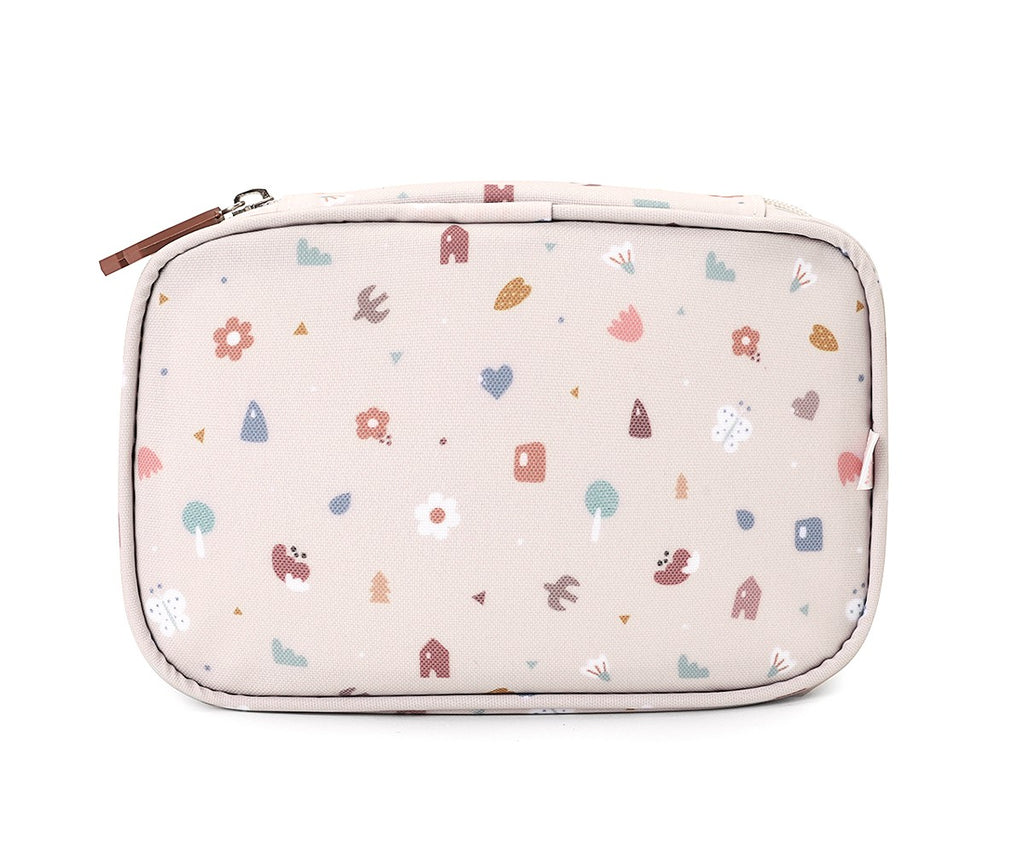 Bolsa organizadora Tutete Geometric Nature com design de animais.