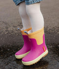 Botas de chuva Hello Hossy Purple, cor roxa