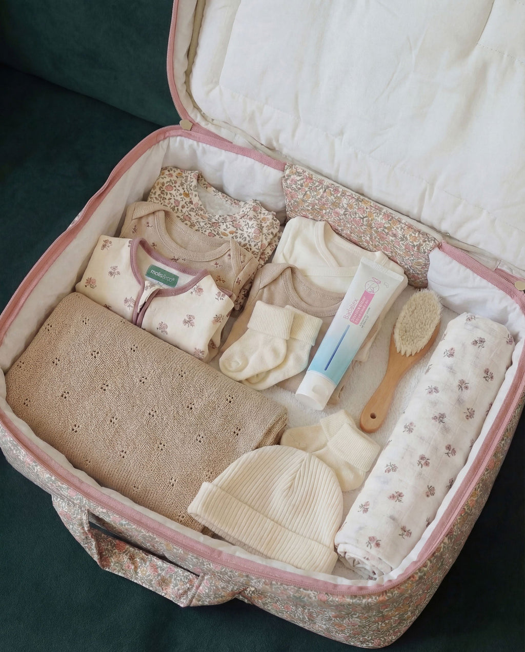 MolisandCo Mala de viagem infantil Peony