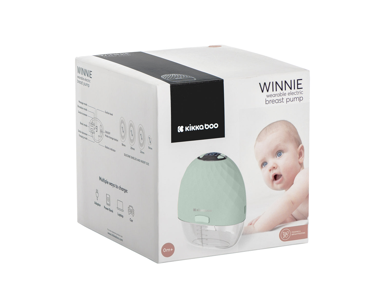 Kikkaboo Bomba Extrator de leite HANDS-FREE Winnie