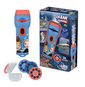 Mini projetor de imagens Ocean da Buki em formato de lanterna para criancas