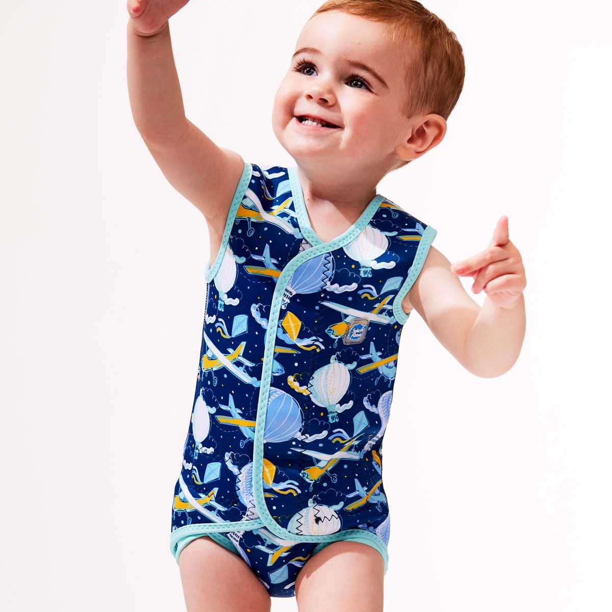Splash About - Baby Wrap™ Up in the Air Thermal Beach/Poolsuit 6-18 months