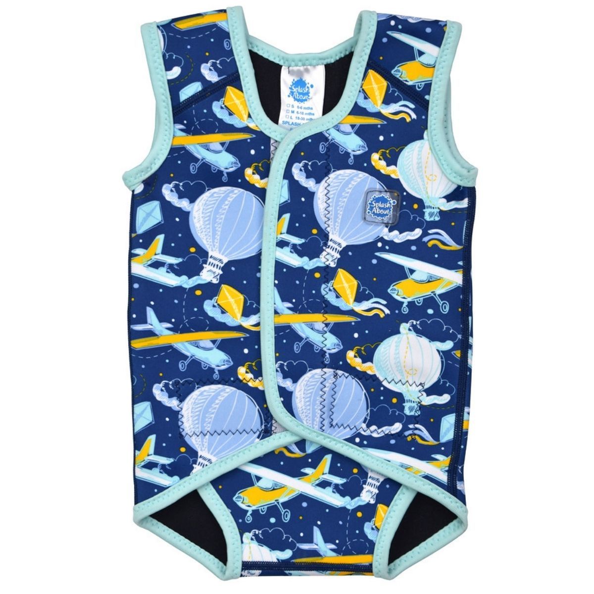 Splash About - Baby Wrap™ Up in the Air Thermal Beach/Poolsuit 6-18 months