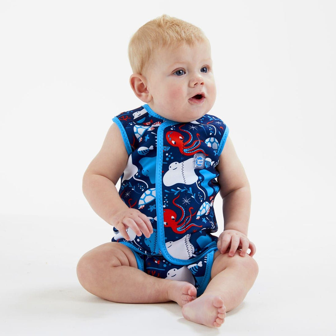 Splash About - Traje térmico para playa/piscina Baby Wrap™ Under the Sea