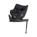 Cadeira auto Joie I-Harbour PRO da gama Signature em tom verde tropa, instalada na base rotativa com perna de apoio.