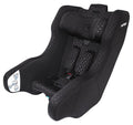 Cadeira auto Nachfolger HyFive CITY R129 preta, ultraleve, com arnês de 5 pontos e padrão de estrelas subtil no acolchoamento.