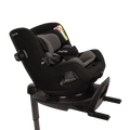 [Base ISOFIX True Lock integrada com perna de apoio e indicadores de instalação correta da Nuna Pruu.]