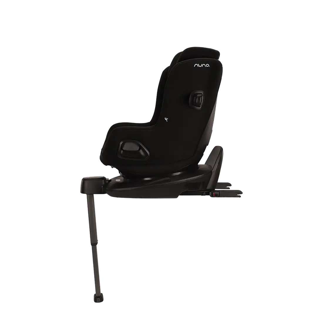 [Redutor para recém-nascido em lã Merino ecológica e apoio de cabeça ajustável da cadeira Nuna Pruu.]