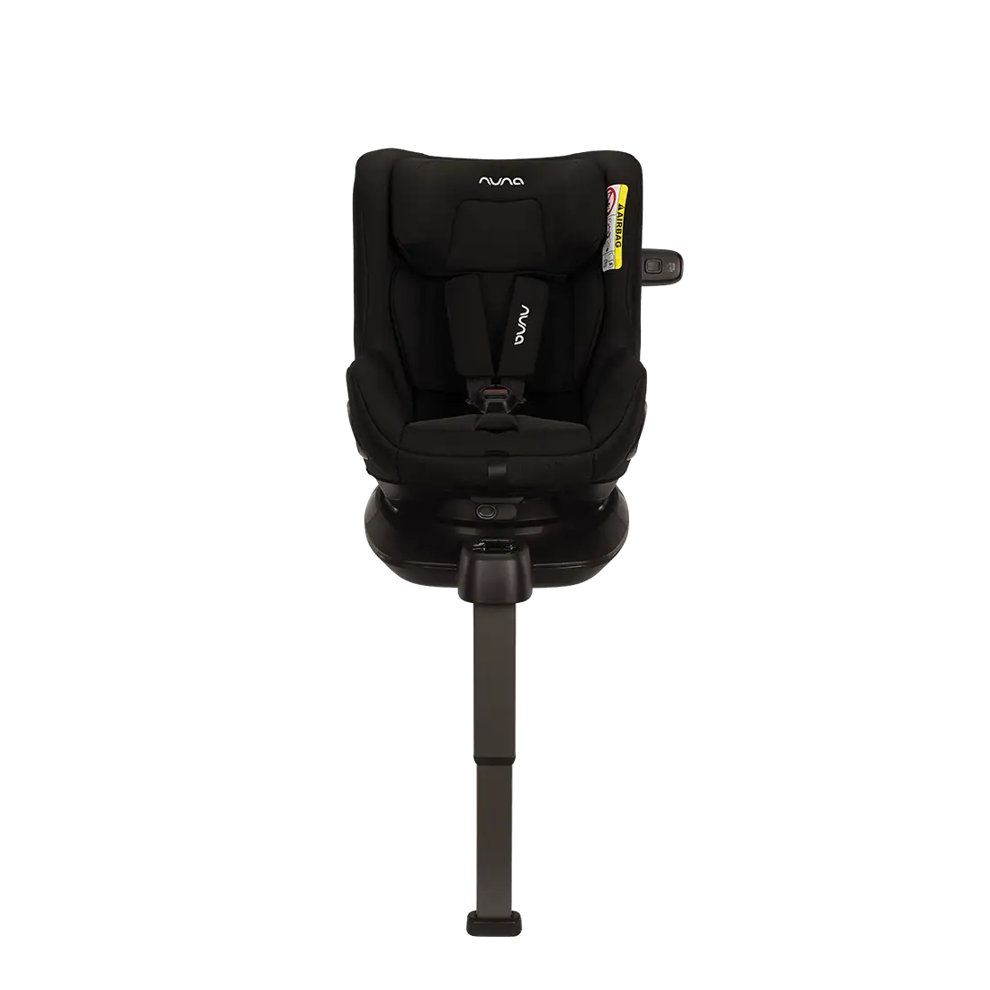 Cadeira auto Nuna Pruu com rotação de 360 graus para facilitar a entrada e saída do bebé.