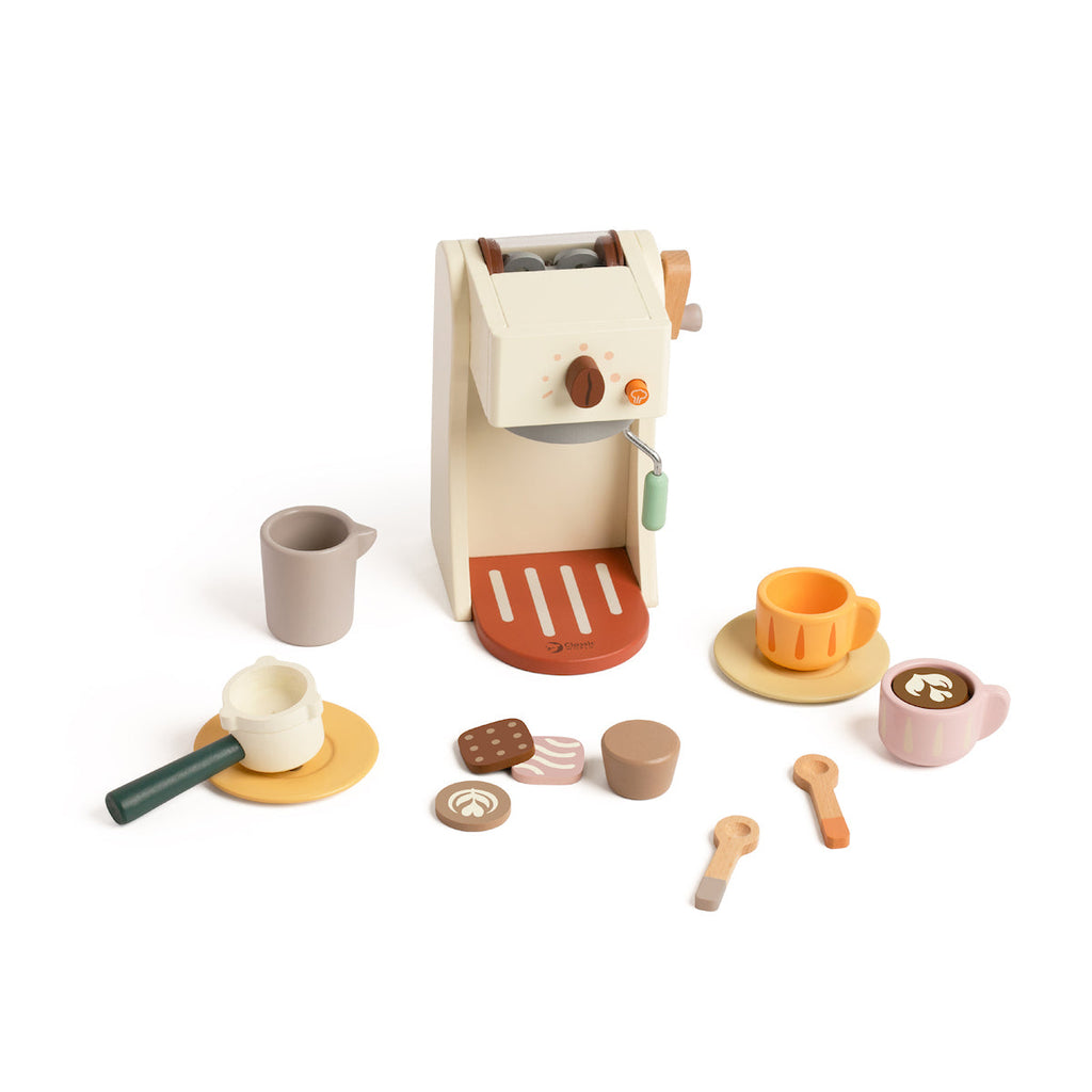 Conjunto completo de 15 peças da máquina de café Classic World