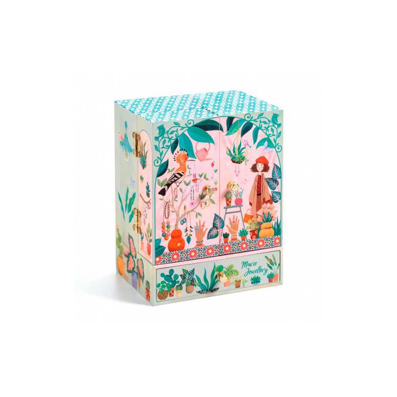 Djeco Secret Garden Musical Jewelry Box