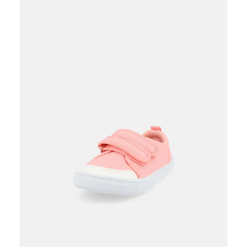 Ténis barefoot Blanditos by Crio's vista frontal com fecho de velcro