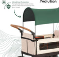 Detalhe da capota do Wagon Yvolution, mostrando a proteção contra os raios UV.