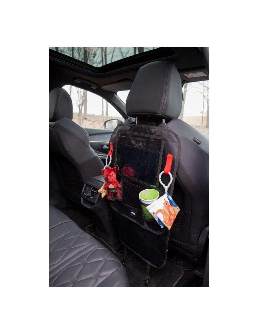 Ding - Car Seat Organizer Cover with Pouch