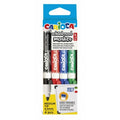 CARIOCA 4 Marcadores para quadro branco ponta média 4.5mm