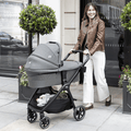 Joie DUO/TRIO  Carrinho de Passeio Compacto Valora SIGNATURE +alcofa ramble - até 22kg Ebony