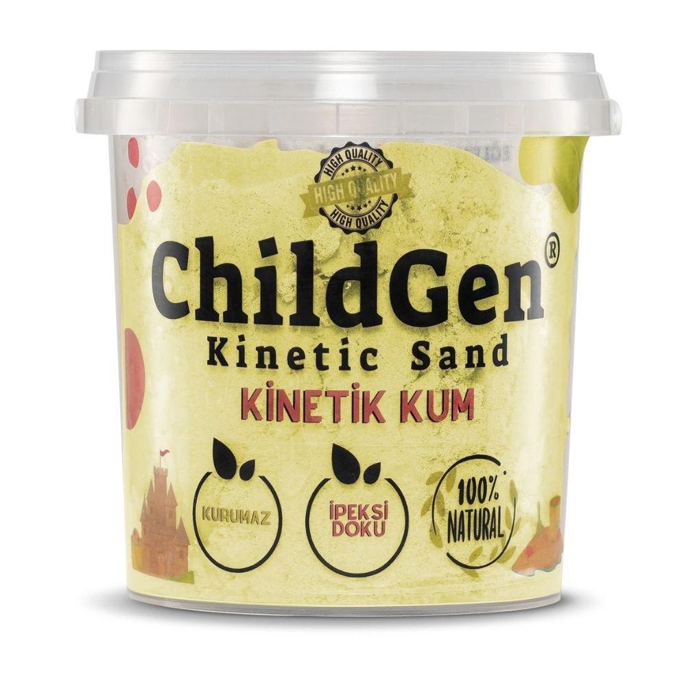 ChildGen Kinetic Sand with Colors 500g Yellow 
