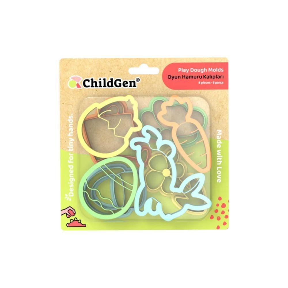 ChildGen 8 Moldes para arena o plastilina - Spring