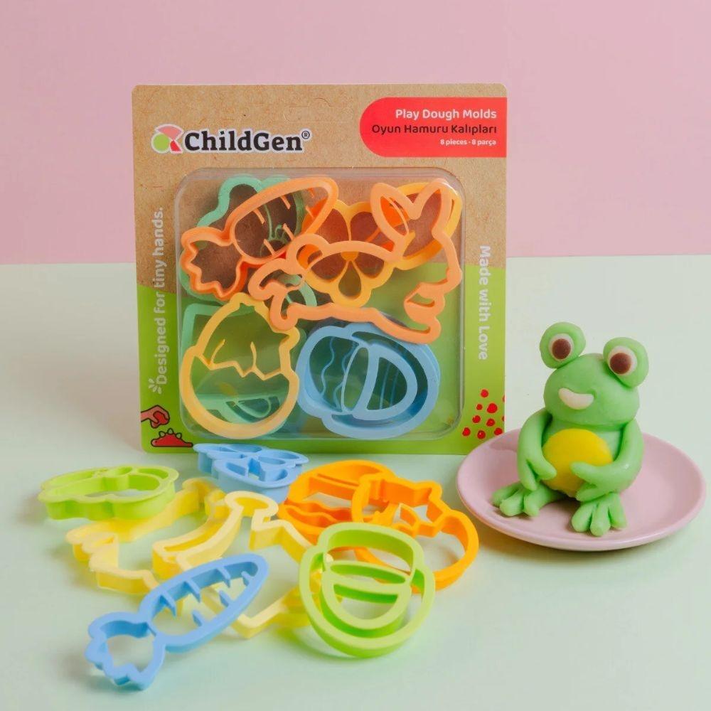 ChildGen 8 Moldes para arena o plastilina - Spring