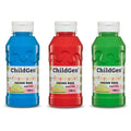 ChildGen Pintura de dedos - 3 colores (350ml) - rojo, verde y azul