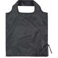 Bolsa Chilly's Eco reutilizável de 20L em tecido cinzento escuro/preto com textura quadriculada subtil e fecho de cordão.