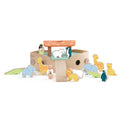 Visão geral da Arca de Noé Classic World com Noé e os animais, um brinquedo educativo e divertido para crianças.