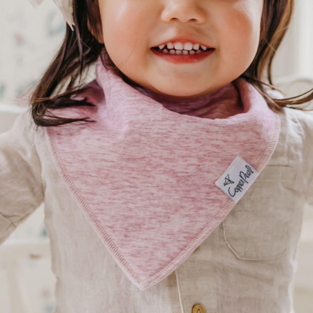 Copper Pearl 4-Pack Bandana Bib Set - Lacie