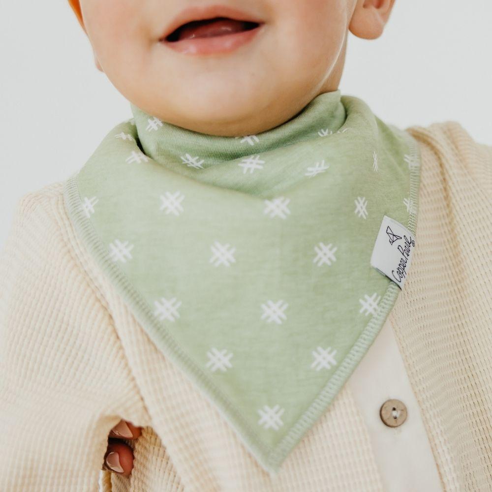 Copper Pearl 4-Pack Bandana Bib Set - Santa Fe
