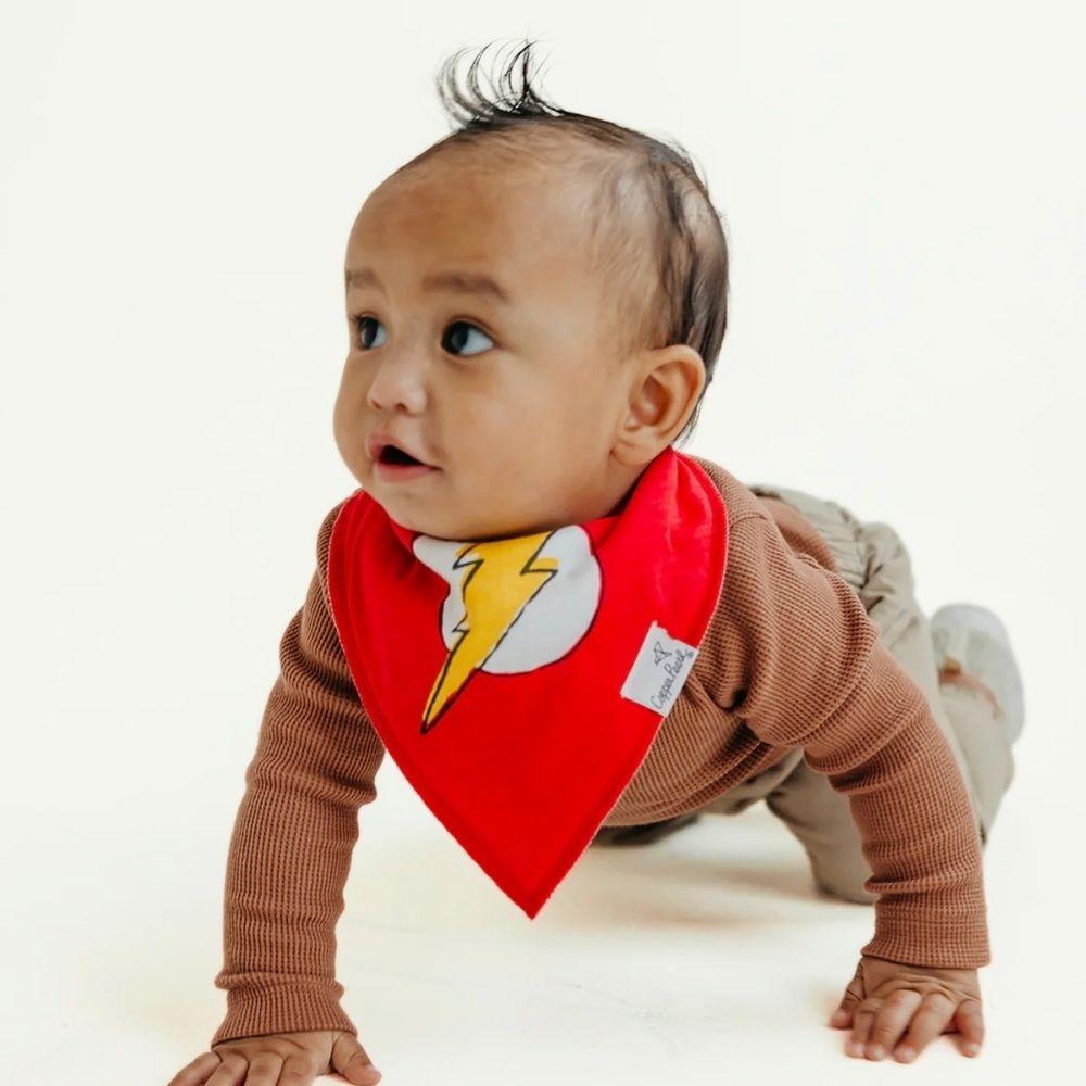 Copper Pearl 4-Pack Bandana Bib Set - Justice League