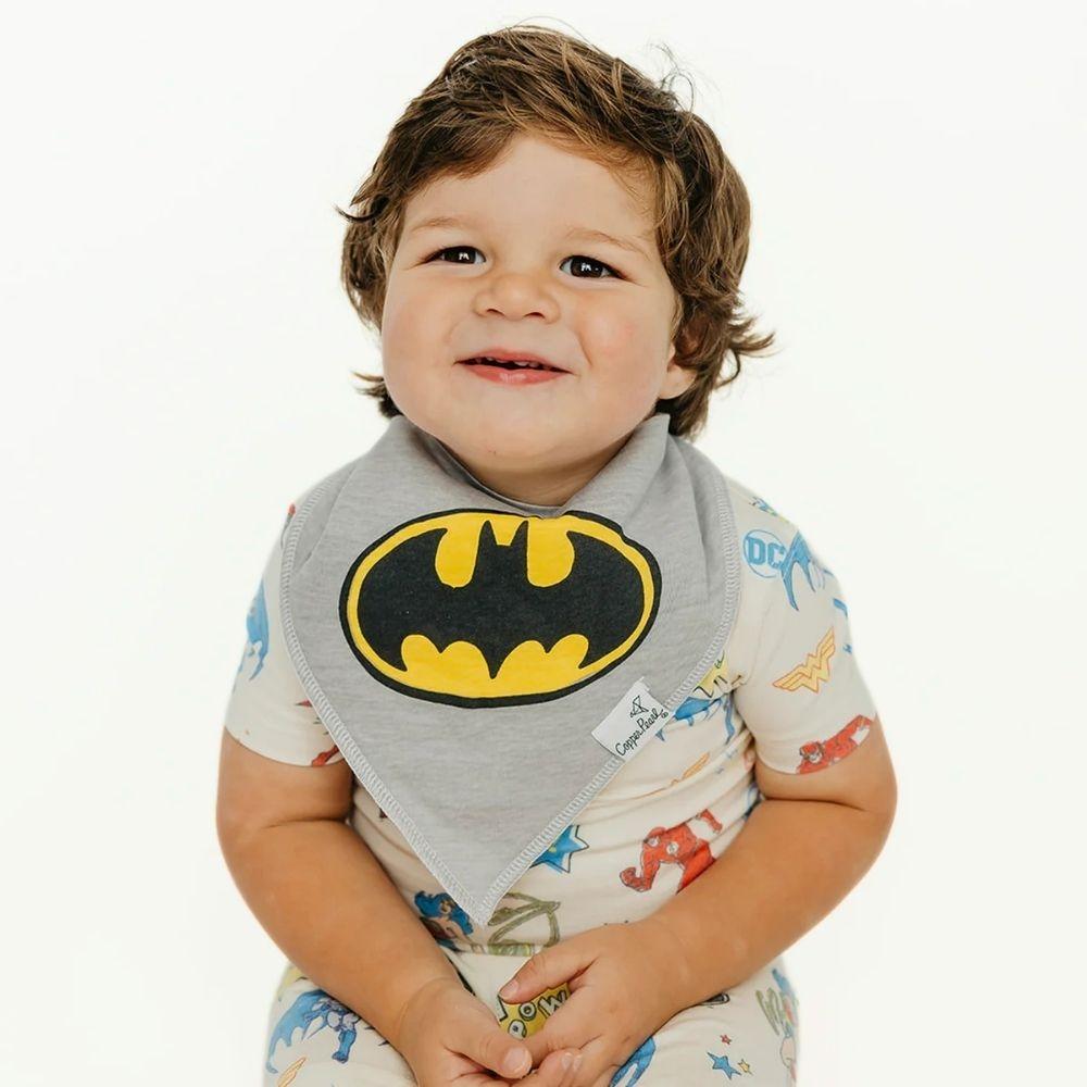 Copper Pearl 4-Pack Bandana Bib Set - Justice League