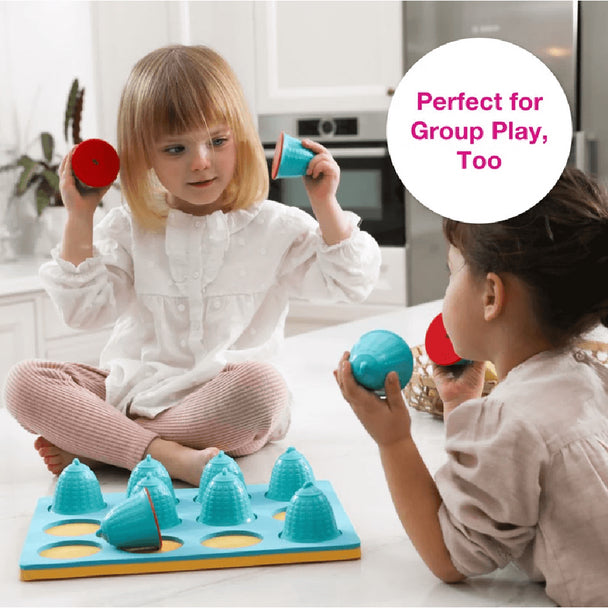Edushape Juego Sensorial - Agita, Escucha y Combina