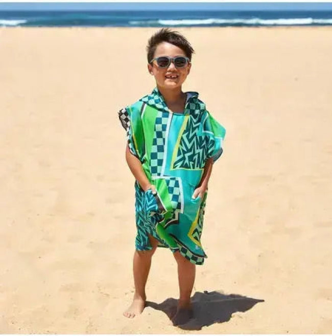 Dock and Bay Quick-Dry Beach/Pool Poncho L 6-10 years
