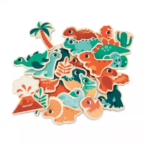 Janod 24 Dinosaur Magnets