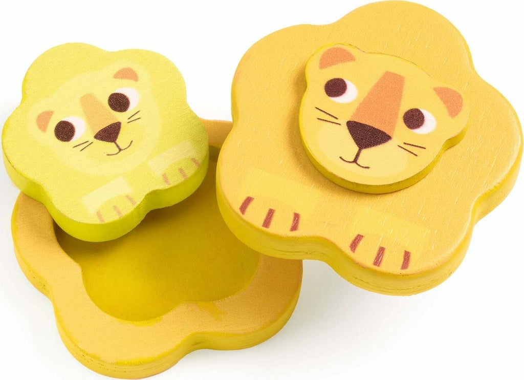 Djeco jogo peças magnéticas - animais selvagens kimami wild
