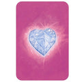 Ilustração de uma carta do jogo Djeco DIAMONIAK com um diamante em forma de coração.