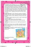 Imagem com texto explicativo das regras do jogo Djeco DIAMONIAK e ilustração de castelo.