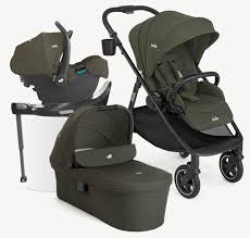 Joie DUO / TRIO carrinho de passeio compacto versadrift com alcofa FERN - até 22kg
