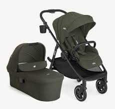 Joie DUO / TRIO carrinho de passeio compacto versadrift com alcofa FERN - até 22kg