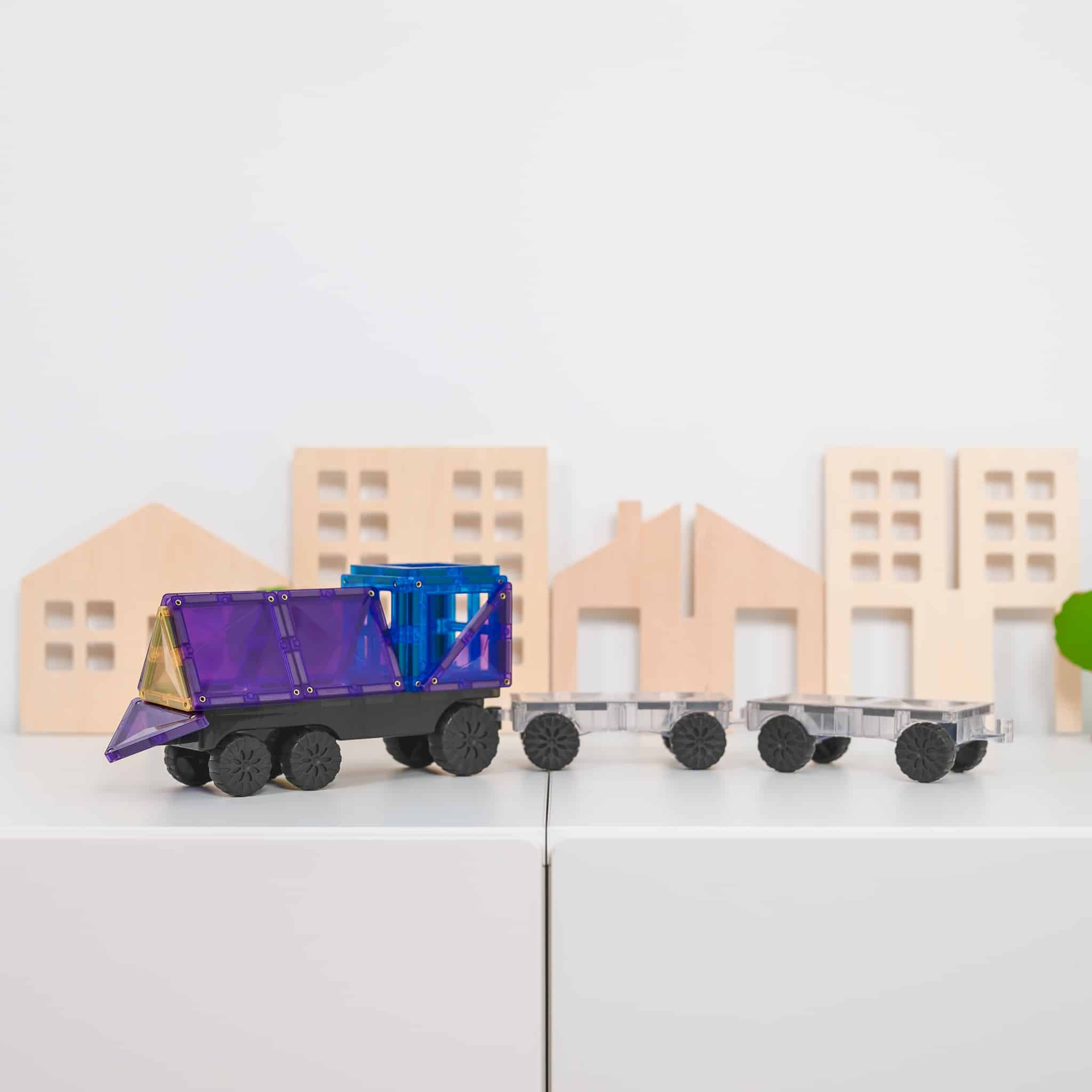 Connetix Jogo blocos Magnético Rainbow Transport 50 pc *por encomenda