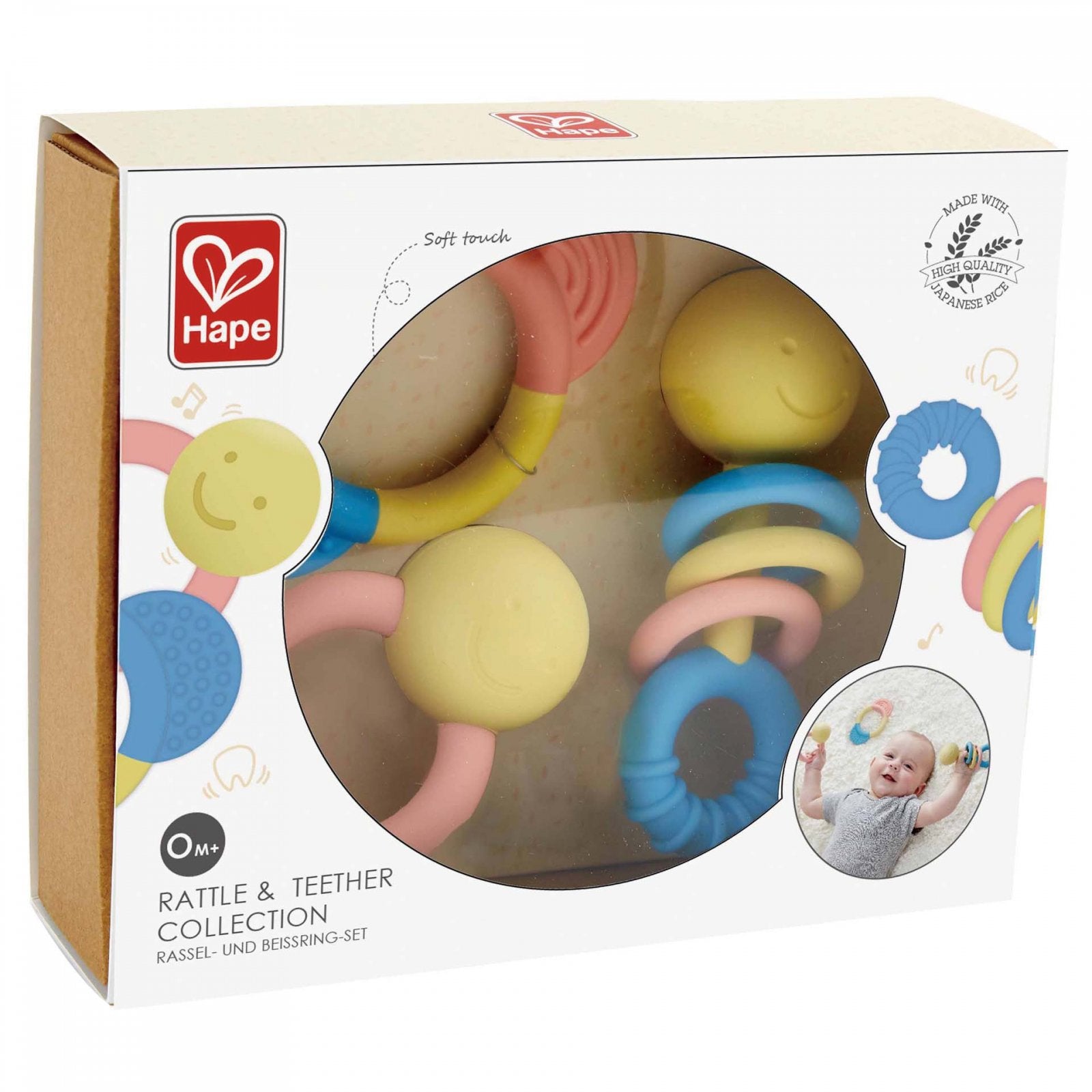 Hape Conjunto de guizos/mordedores