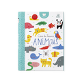 Capa da Caixa dos Tesouros Animais da Edicare com ilustrações coloridas de diversos animais.