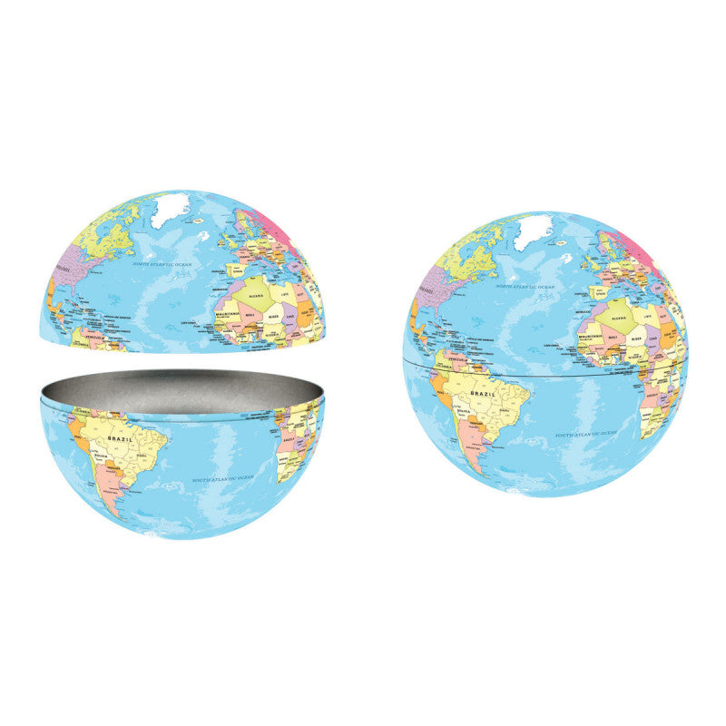 Eurographics - World Map Puzzle with Poster - 550 Pieces