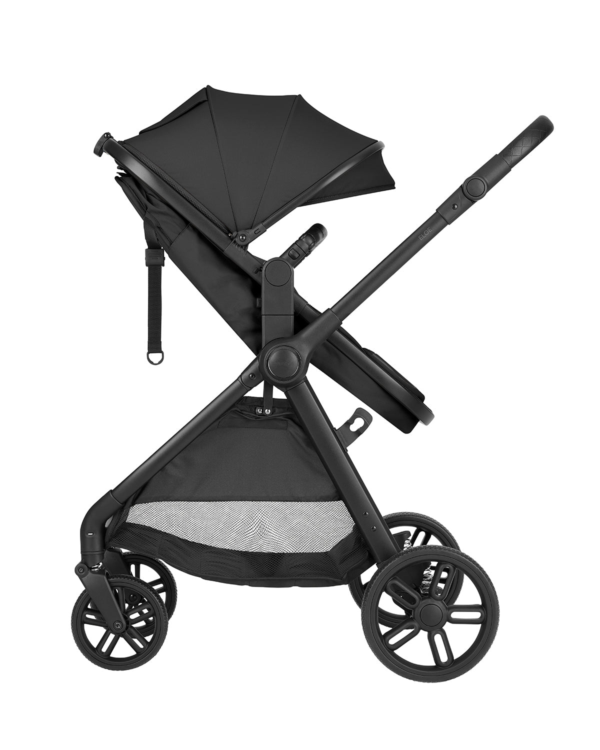 Cadeira auto i-Size do conjunto Kikkaboo Eloe preto, dos 40 aos 87 cm