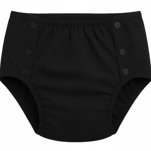 Pupus Reusable Underwear for Teens 45-65kg [Color: Black] * made to order
