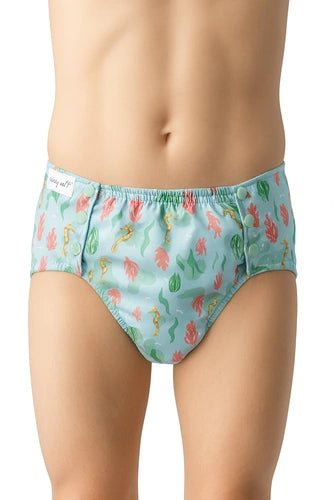 Braguitas reutilizables Pupus para adolescentes 45-65kg [Color: Seahorse] * bajo pedido