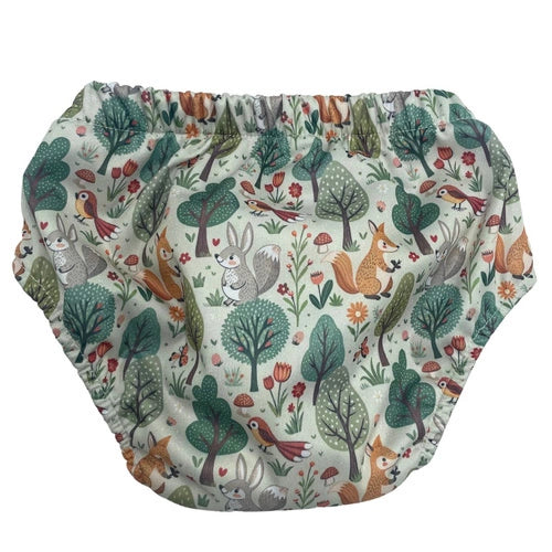 Pupus Cotton Training Pants [Color: Forest Glade] *made to order