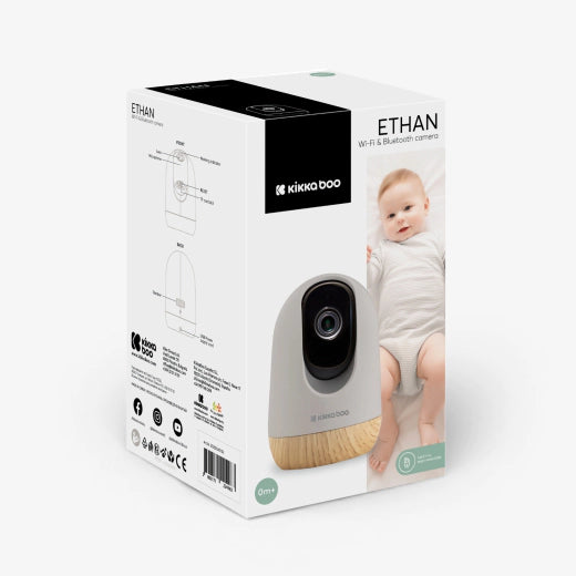 KikkaBoo Ethan Wi-Fi Baby Security Camera